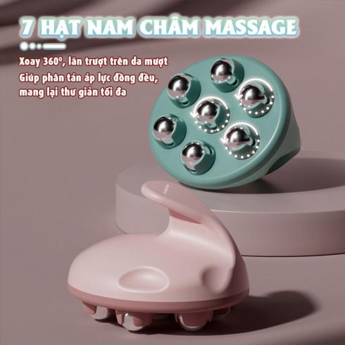 Dụng cụ massage cầm tay Nikio NK-07C - Giá rẻ tiện lợi và giảm đau nhức toàn diện cho cơ thể