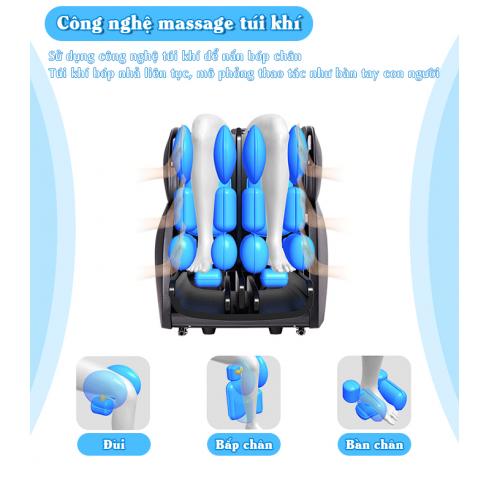 Máy massage chân đa năng Nikio NK-289 - Matxa bàn chân bắp chân và đùi