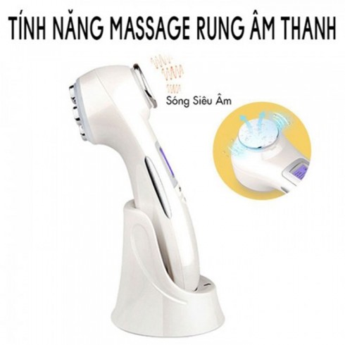 Máy massage mặt điện di đa năng 2 đầu 9901 - 6in1 