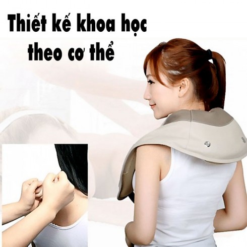 Máy massage đấm bóp vai gáy cổ lưng Hàn Quốc PULI PL-902