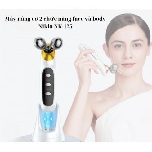 Máy nâng cơ 2 chức năng face và body Nikio NK-125 - Cải thiện vùng nọng cằm và giúp body săn chắc