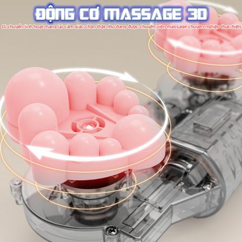 Máy massage bàn chân và bắp chân Nikio NK-183 - Động cơ 3D bấm huyệt xoay 360 độ