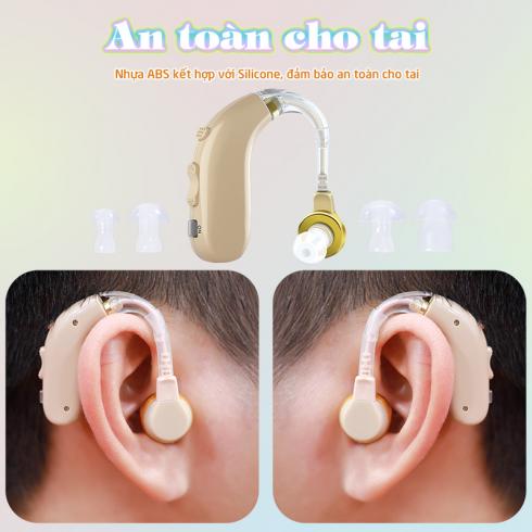 Máy trợ thính Axon A-130 - Pin sạc tiện lợi cam kết chính hãng