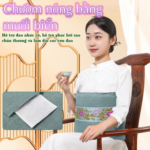 Túi chườm nóng muối biển Nikio NK-202 cao cấp chính hãng giá tốt