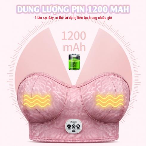 Máy massage ngực Mingzhen MZ-AM002 - Giảm thiểu tình trạng chảy xệ và nâng vòng 1 săn chắc tự nhiên