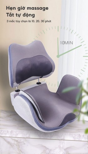 Đệm ghế massage lưng mông hông đùi thư giãn giảm mệt mỏi YIJIA YJ-P7