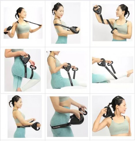 Súng massage dây đai giãn cơ toàn thân Nikio NK-273 - Dòng mới