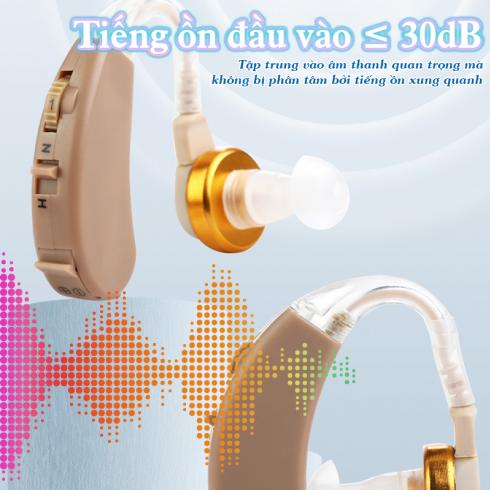 Máy trợ thính không dây Axon V-168 - Tặng kèm hộp nhựa đựng bảo quản