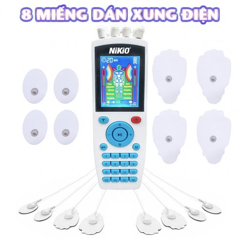 Máy massage xung điện Nikio NK-103A tích hợp TENS và EMS và đa chức năng