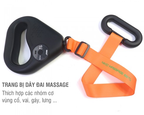 Súng massage dây đai giãn cơ toàn thân Nikio NK-273 - Dòng mới