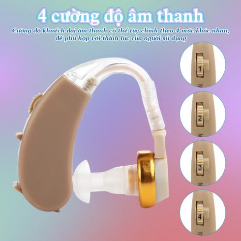 Máy trợ thính không dây Axon V-168 - Tặng kèm hộp nhựa đựng bảo quản