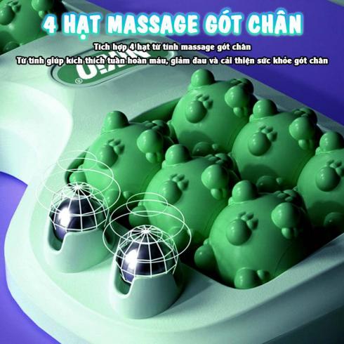 Con lăn massage chân NK-05C kiểu vuốt mèo - Bấm huyệt massage cơ bắp giảm đau và thư giãn mọi lúc mọi nơi