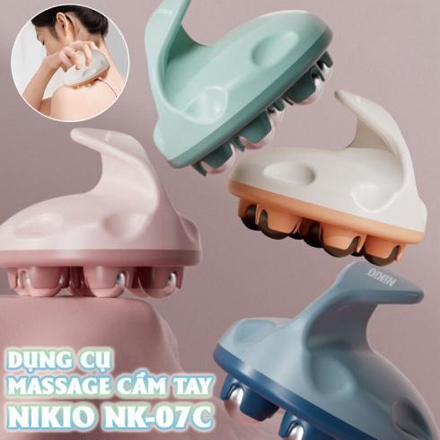 Dụng cụ massage cầm tay Nikio NK-07C - Giá rẻ tiện lợi và giảm đau nhức toàn diện cho cơ thể