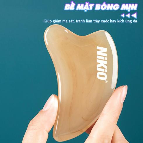 Dụng cụ massage cạo gió giải cơ Nikio NK-03C1 - Giải độc cơ thể kích thích tuần hoàn máu và thư giãn các cơ