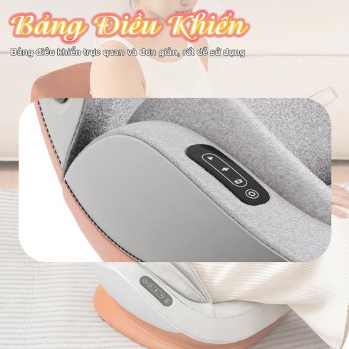 Ghế massage công thái học Aiveisi AVS-P9 - Hệ thống 7 túi khí masssage tiên tiến con lăn 3D xoay chiều