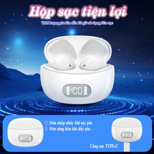 Tai nghe trợ thính siêu nhỏ FUNMIC EN-IA102B - Pin sạc cao cấp