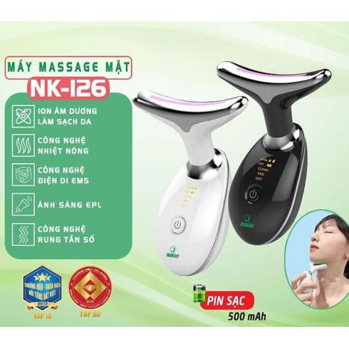 Máy massage mặt Nikio NK-126 chính hãng tích hợp 5 công nghệ tiên tiến