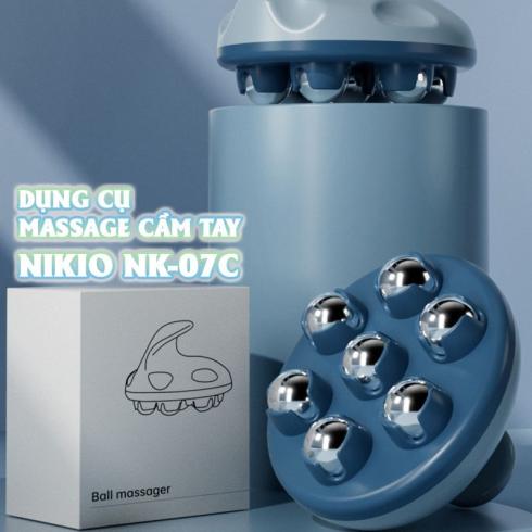 Dụng cụ massage cầm tay Nikio NK-07C - Giá rẻ tiện lợi và giảm đau nhức toàn diện cho cơ thể