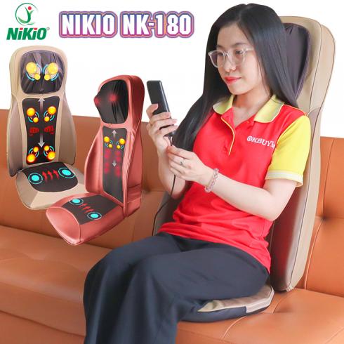 Ghế massage toàn thân hồng ngoại Nhật Bản Nikio NK-180