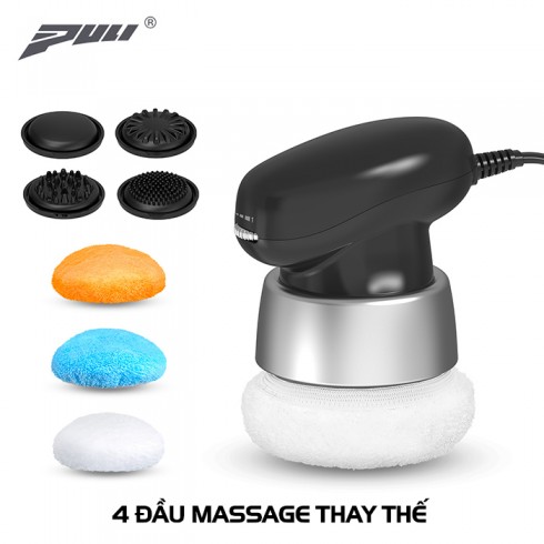 Máy massage giảm mỡ bụng cầm tay Puli PL-678 - 4 đầu cải tiến mới