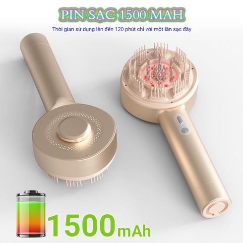 Cây (lược) massage đầu cầm tay Nikio NK-112 Pro - Xoa bóp da đầu và chải đầu đẩy tinh chất