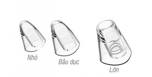 Máy hút mụn cầm tay pin sạc Blackhead Instrument - 3 đầu
