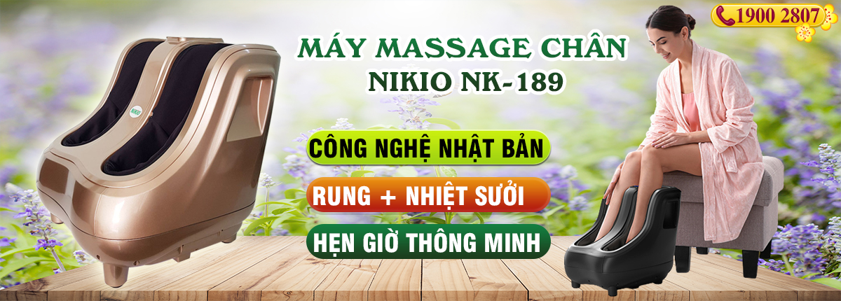 Máy massage chân NIKIO NK-189