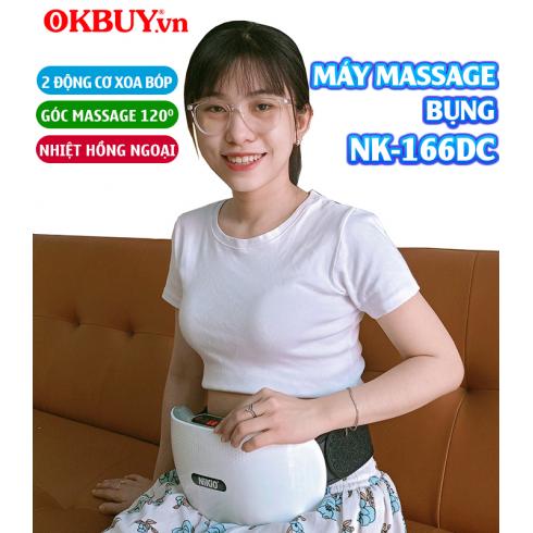 Video Máy massage bụng giảm mỡ Nikio NK-166DC - Công nghệ xoa bóp kết hợp hồng ngoại