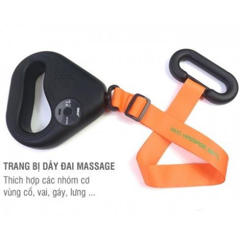 Video Súng massage giãn cơ toàn thân Nikio NK-273 - Tặng kèm dây đai