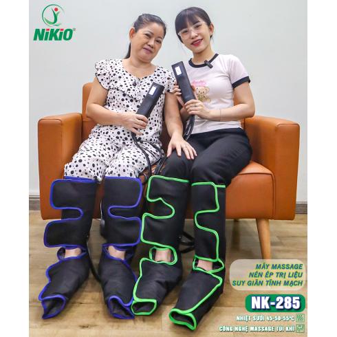 Video Máy nén ép trị liệu suy giãn tĩnh mạch bắp chân và bàn chân Nikio NK-285