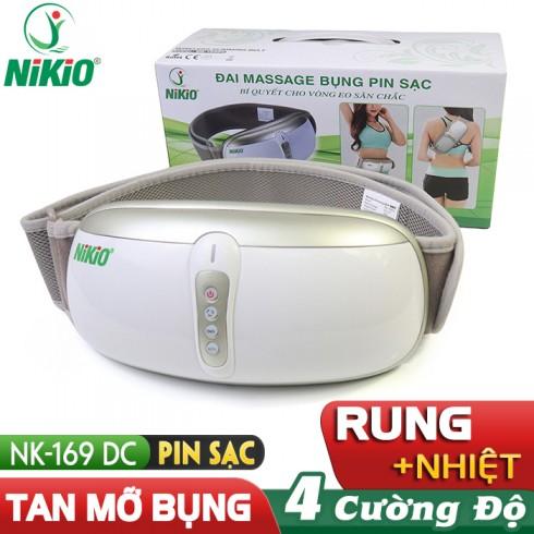 Giới thiệu máy massage bụng rung lắc thế mới Nhật Bản Nikio NK-169DC