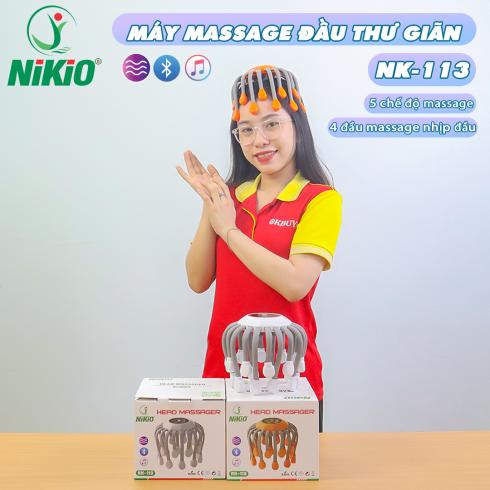 Video giới thiệu Máy massage đầu chân bạch tuộc Nikio NK-113 - 20 chân và 4 đầu mát xa thư giãn và giảm stress