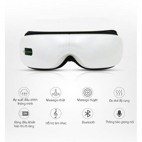 Video giới thiệu máy massage mắt áp suất khí sưởi nóng Bluetooth Eye Care - hỗ trợ thư giản và cải thiện thị lực