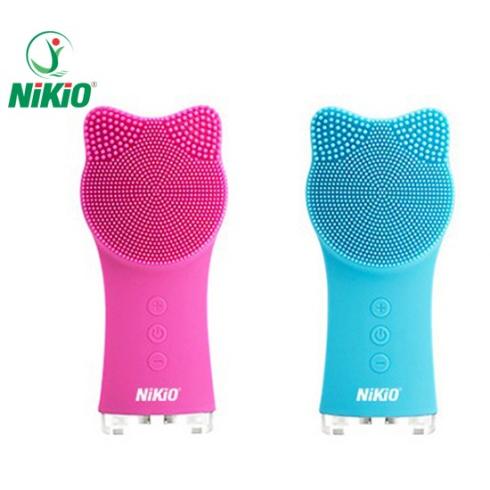 Video máy rửa mặt kết hợp massage nâng cơ Nikio NK-120