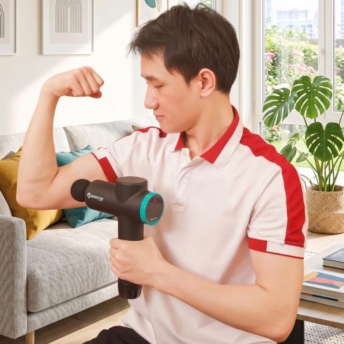 Video Súng massage cầm tay Booster M2-B-120W 
